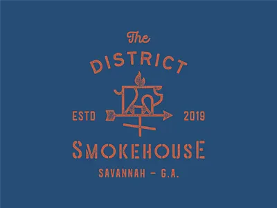 Smokehouse: Logo Three bar barbecue bbq brand brand identity branding custom typography farm fire flame hog lettering logo monoline organic pig pub restaurant smokehouse weathervane