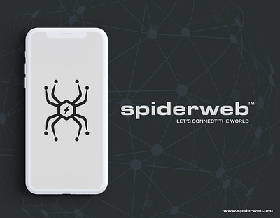 Logo and branding concept app app icon app icons brand branding branding concept design design agency flat icon identity design illustration logo logo design logotype monogram spider spiderweb symbol symbol icon