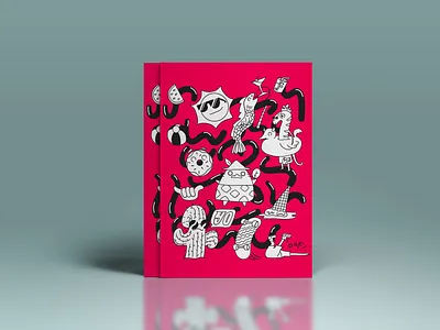 Is It Hot In Here Or Is It Just Me? beach cactus donut drinks fish heat holiday holiday cards icecream pink red season skate skater summer sun