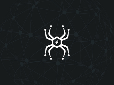 Digital Spider Logo branding branding design design design agency digital flat icon identity design illustration logo logo design logos spider symbol symbol icon