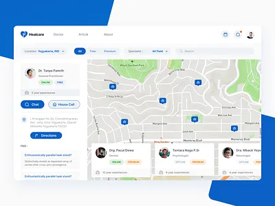 Healcare Search Doctor Dashboard cure dashboard dashboard app dashboard design dashboard ui doctor heal health healthcare map patient