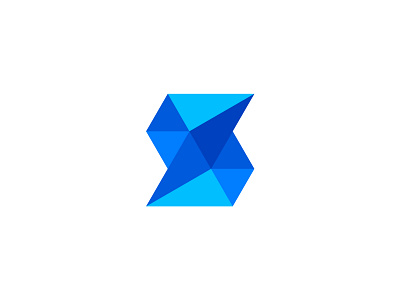 S-diamond-logo branding design diamond diamond logo geometry icon illustration letter logo 品牌 商标