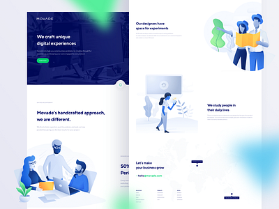 UX Agency - Approach agency agency landing page interface landing page ui ui design ux ux design uxui