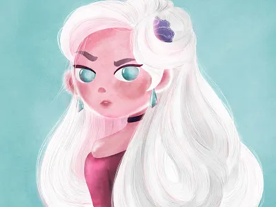 White Glow children children book illustration childrenillustration girl character illustration kid art kidlit kidlitart