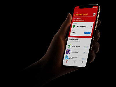 Remittance App - Middle East app branding color design graphic illustrator iphone psd remittance ui vector