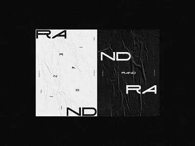 Rand 003 - Logotype branding identity logo logotype r rand