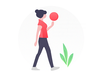 Happy Sunday everyone! lets Play animation flat illustration illustrator minimal ui ux vector web