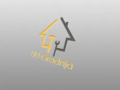 LID Gradnja branding design graphic design logo vector