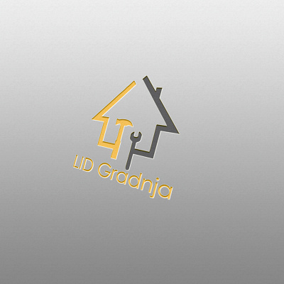 LID Gradnja branding design graphic design logo vector