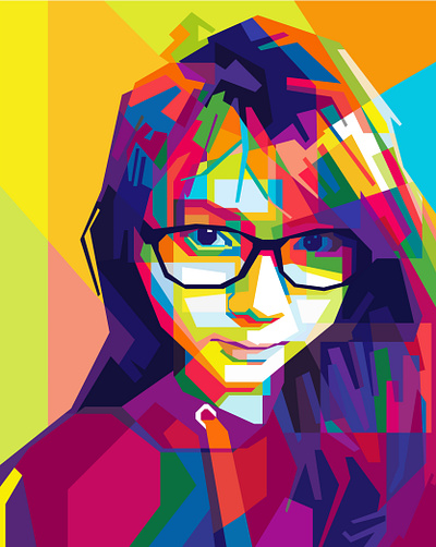 SARAH VILOID abstract abstract art abstract design beautiful color colorfull colors geometric popart wpap