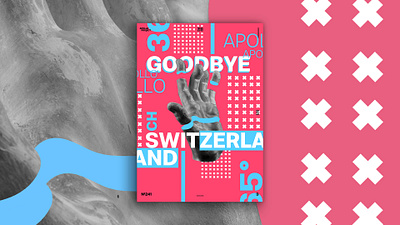 Goodbye Switzerland Poster #241 creative process