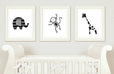 Baby Animal Illustration animals baby graphic design illustration vector