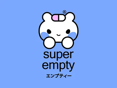 SUPER EMPTY® Sweatshirt apparel character clothing color cute fashion happy illustration kawaii kikillo streetwear