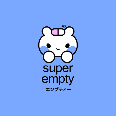 SUPER EMPTY® Sweatshirt apparel character clothing color cute fashion happy illustration kawaii kikillo streetwear