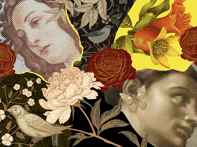 Kitchen Pizzeria Menu branding classical collage collageart design graphic illustration logo menu design restaurant restaurant branding typography vintage