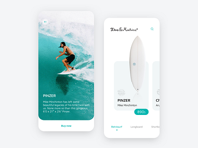 Deus Ex Machina Surf Shop App app art direction board concept design deus deusexmachina dribble ecommerce ecommerce app ecommerce design light minimal shop store surf ui ux