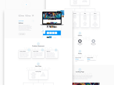 Skillnet Case Study case study design kacper michalik product ui user experience user interface ux visual design website