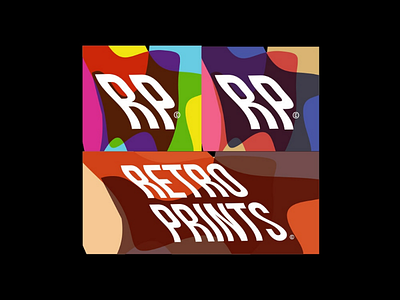 Retro Prints (exploration) brand branding identity logo logochallenge logodesign logoexploration logoidea logoinspiration