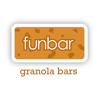 Funbar - DAY 21 (Daily Logo Challenge) branding daily dailylogo dailylogochallenge dailylogodesign granola granola bar logo logo design logodesign vector