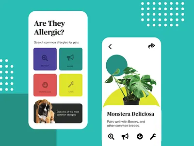 Monstera Deliciosa app app design