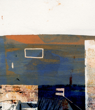 Tracing Memories collage colour design house illustration illustration narrative print printmaking screenprint