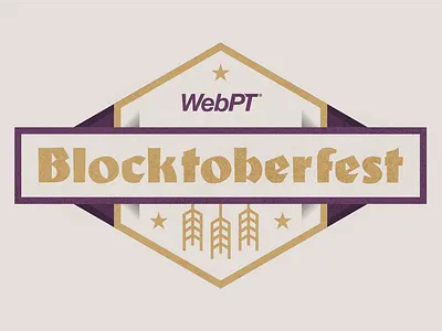 WebPT Blocktoberfest Idea art branding design flat graphic design illustration illustrator photoshop vector web