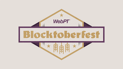 WebPT Blocktoberfest Idea art branding design flat graphic design illustration illustrator photoshop vector web