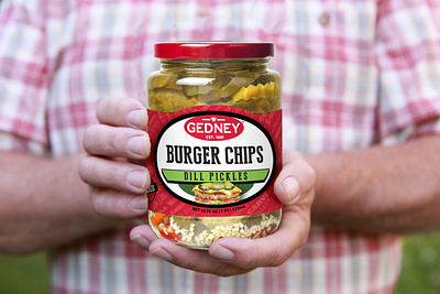 Gedney Pickles Rebrand art direction branding design packaging visual design visual identity