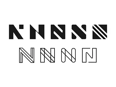 Lettermark N branding graphic design graphicdesign letter lettering lettering challenge lettering logo lettermark lettermarkexploration logo