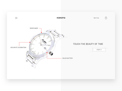 Watch Brand Website brand gray iran luxury market site ui watch website