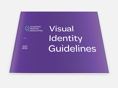 Academic Medical Associates Visual Identity Guidelines brand design brand guide brand guidelines brand identity brand identity branding branding design visual identity visual identity brandbook visual identity design