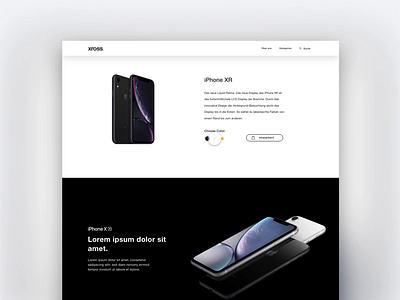 Clean Smartphone Landing page 2019 berlin clean clean ui design germany landing page landingpage prototype ui user experience user interface ux ui ux design visual visual design xd