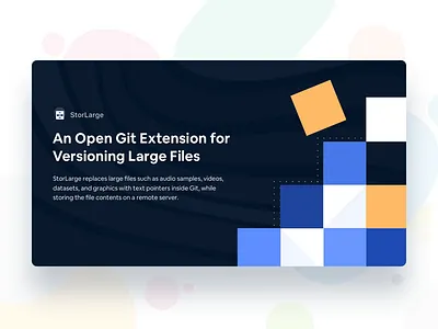 StorLarge Landing Exploration file storage landing page saas
