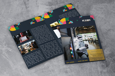 Iconic Mock Up Brochure adobe indesign art artwork brochure brochure design brochure layout brochure mockup brochure template creative creative design creative design design photo photographer photography photoshop simple design