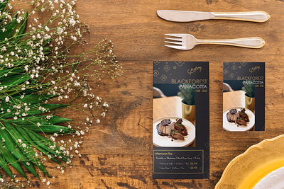 Blackforest Panacotta Flyer art artwork brochure creative creative design design design art designer designs elegant elegant design flyer flyer artwork flyer design flyer template flyers illustration promotion resto restourant