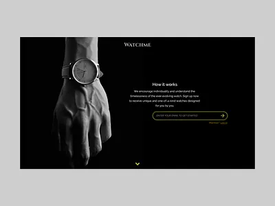 Daily #3 Landing dailyui