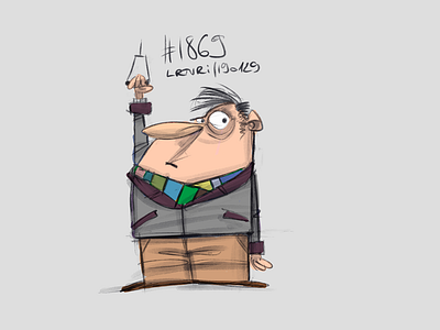 Coffee sketch No1869 characterdesign coffee coffeesketch procreate