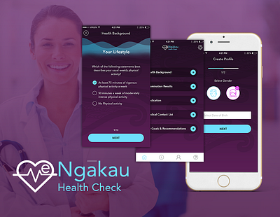 Health Diagnostic App android app app development booking graphic design health app healthcare icon illustration ios app logo native app ux