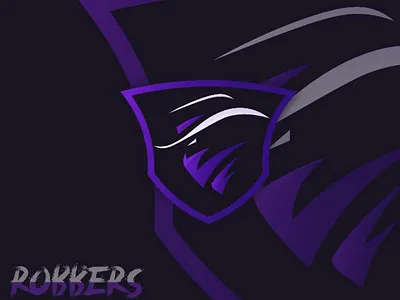 Robbers mascot design art design mascot robbers robbers mascot design