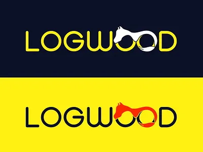 Logwood Logo design flat design logo logo design typography vector vector art vector logo