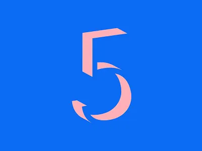 36 Days Of Type 5 36 days of type 36dayoftype 36days 36daysoftype art colour design flat lettering vector