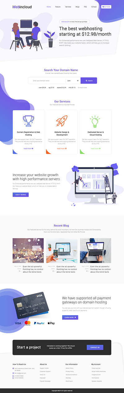 Homepage- Web in cloud app branding design illustration logo typography ui ux web website