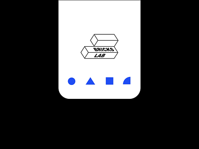3D tab animation design flat icon vector