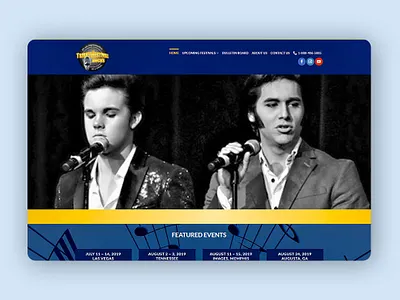 Evis festival Rock business cms development design entrepreneur event festival marketing music programming ui ux webdesign website website design