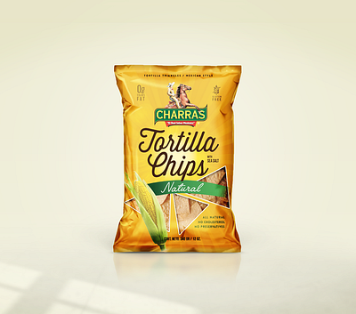 Charras - Tortilla Chips Packaging chips corn mexican mexican food package packaging tortilla