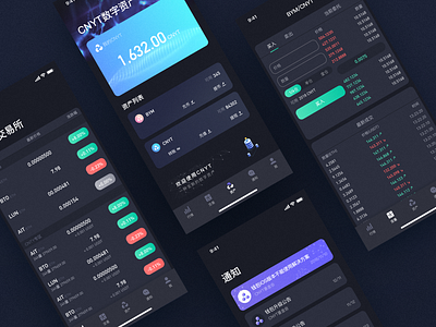 Application - crypto wallet-CNYT ad bitcoins branding card design icon ios iphone ui ux x