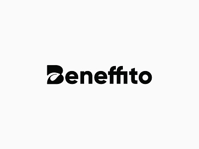 Beneffito brand brand and identity branding design identity illustration logo logotype negativespace typography