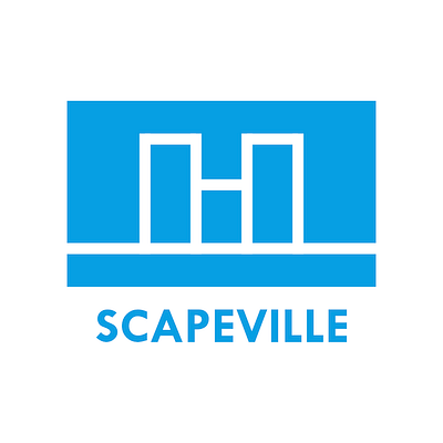 Scapeville - DAY 22 (Daily Logo Challenge) branding city city logo daily dailylogo dailylogochallenge dailylogodesign logo logo design logodesign vector