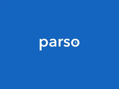 Parso Logo app branding icon logo typography