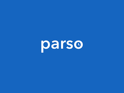 Parso Logo app branding icon logo typography